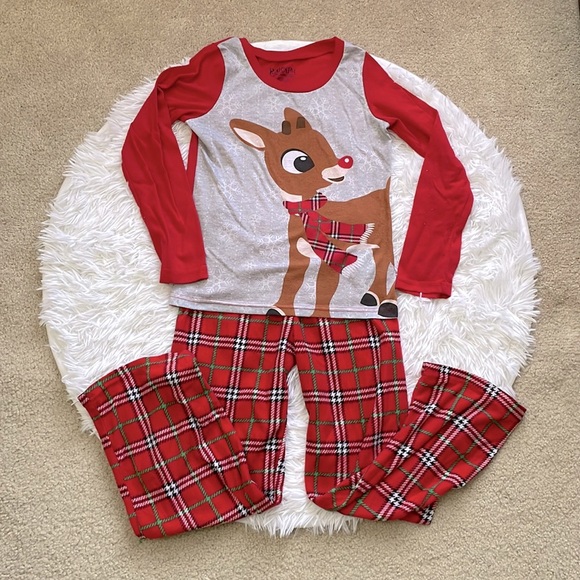 Rudolf the Red-Nosed Reindeer Pajama Set - Picture 1 of 5